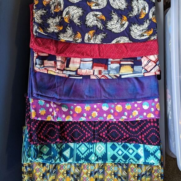 lot of 9 TC lularoe leggings - Picture 2 of 9